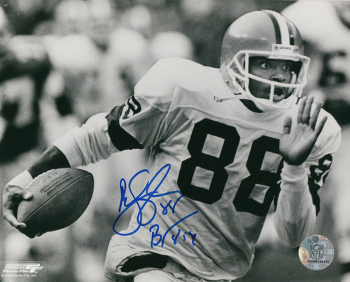Reggie Langhorne Cleveland Browns 8-5 8x10 Autographed Photo - Certified Authentic