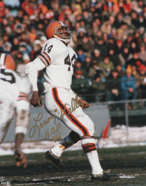 Leroy Kelly Cleveland Browns 8-10 8x10 Autographed Photo - Certified Authentic