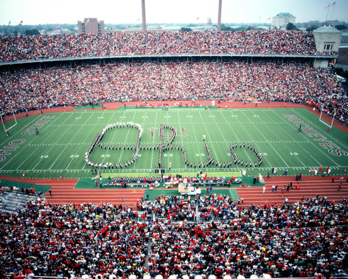 Ohio State Buckeyes Marching Band Script Ohio Licensed Unsigned Photo (5)