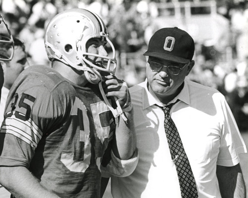 Woody Hayes & Jim Otis Ohio State Buckeyes Licensed Unsigned Photo