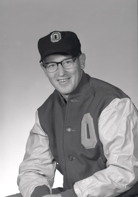 Lou Holtz 1968 Ohio State Buckeyes Licensed Unsigned Photo