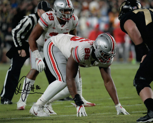 Dremont Jones Ohio State Buckeyes 16-1 16x20 Autographed Signed Photo - Certified Authentic