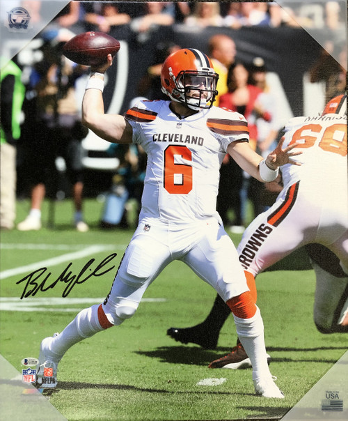 baker mayfield signed jersey