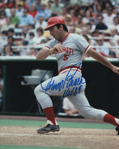 Johnny Bench Cincinnati Reds 8-1 8x10 Autographed Photo - Certified Authentic