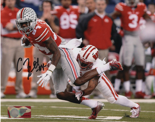 Corey Smith Ohio State Buckeyes 8-3 8x10 Autographed Photo - Certified Authentic