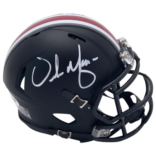 Urban Meyer Ohio State Buckeyes Autographed Signed Black Mini Helmet - Meyer COA