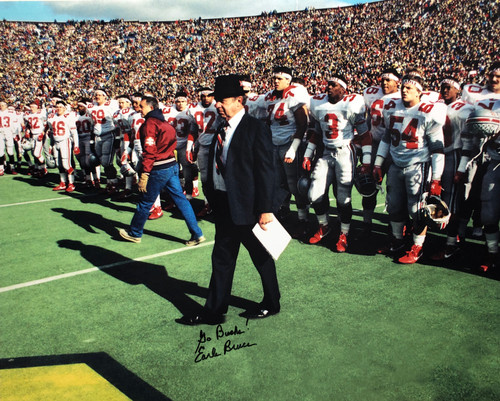 Earle Bruce Ohio State Buckeyes 16-2 16x20 Autographed Signed Photo - Certified Authentic