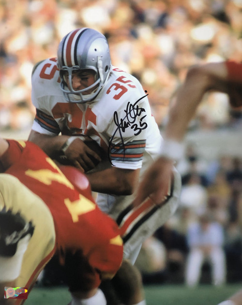 Jim Otis Ohio State Buckeyes 16-5 16x20 Autographed Signed Photo - Certified Authentic