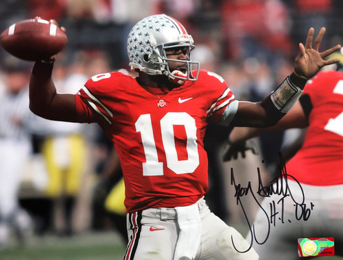 troy smith autographed jersey