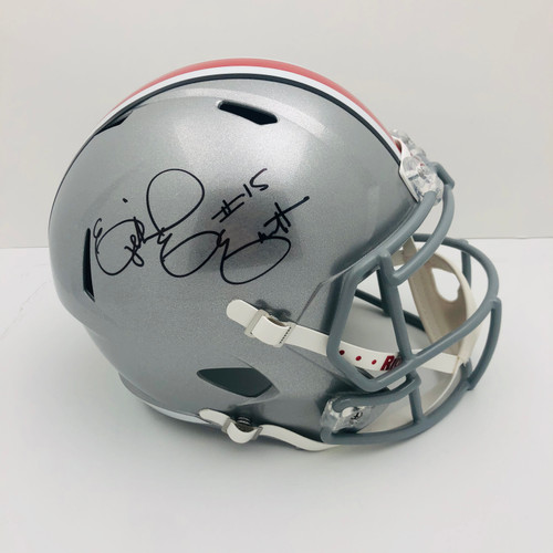 Ezekiel Elliott Ohio State Buckeyes Autographed Signed Replica Helmet - Beckett Authentic