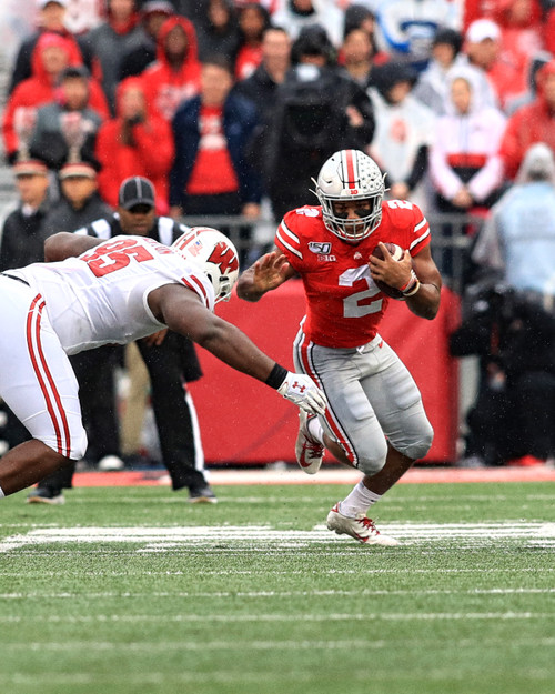 JK Dobbins Ohio State Buckeyes Licensed Unsigned Photo 42