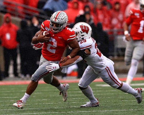 JK Dobbins Ohio State Buckeyes Licensed Unsigned Photo 45