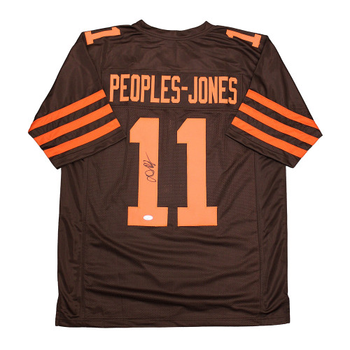 Donovan Peoples-Jones Cleveland Browns Autographed Signed Color Rush Jersey - JSA Authentic