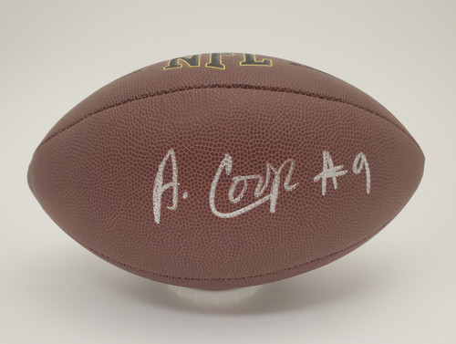 Amari Cooper Cleveland Browns Autographed Signed NFL Supergrip Football - Certified Authentic