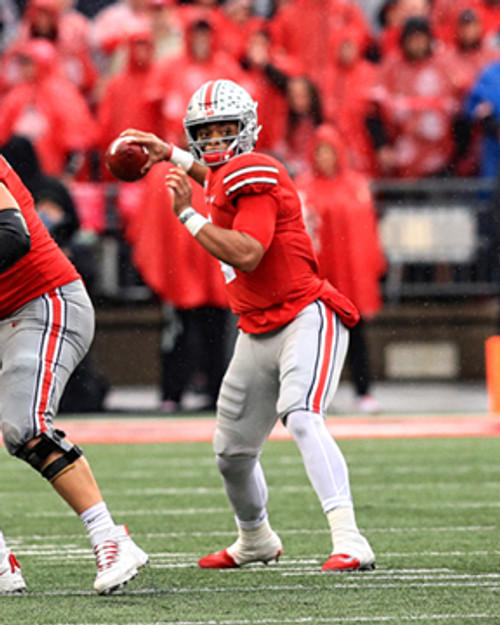 Justin Fields Ohio State Buckeyes Licensed Unsigned Photo 3