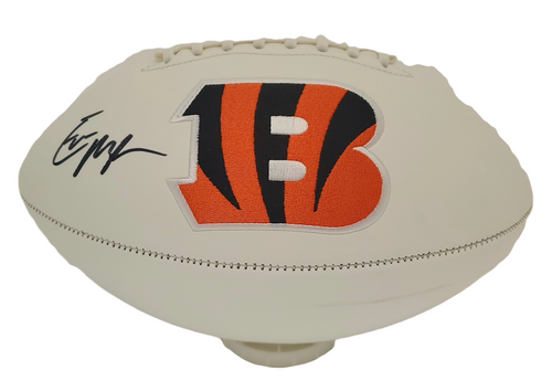 Evan McPherson Cincinnati Bengals Autographed Signed White Panel Football - Fanatics Authentic