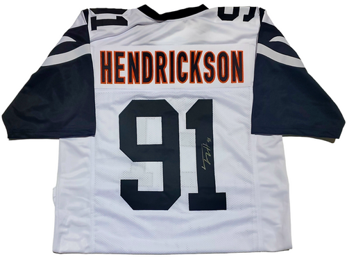 Trey Hendrickson Cincinnati Bengals Autographed Signed White Alternate Jersey - JSA Authentic
