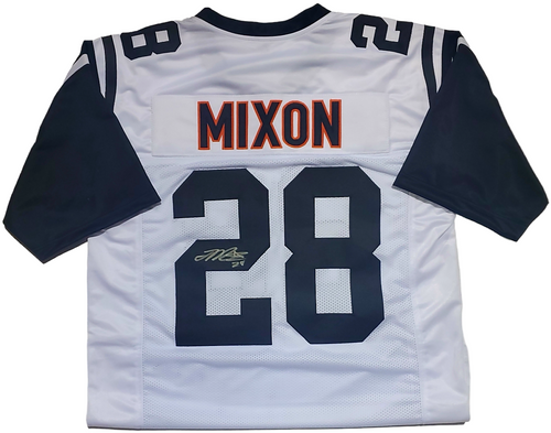 Joe Mixon Cincinnati Bengals Autographed White Alternate Custom Jersey - JSA Authentic