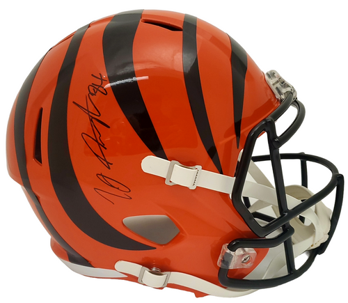 TJ Houshmandzadeh Cincinnati Bengals Autographed Speed Replica Helmet - JSA Authentic