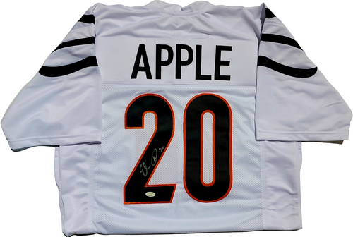 Eli Apple Cincinnati Bengals Autographed White Custom Jersey - JSA Authentic