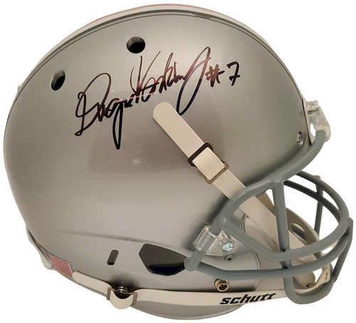 Dwayne Haskins Ohio State Buckeyes Autographed Schutt Replica Helmet - Certified Authentic