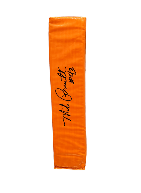 Mike Pruitt Cleveland Browns Autographed Pylon - Beckett Authentic