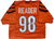 DJ Reader Cincinnati Bengals Autographed Orange Custom Jersey - JSA Authentic