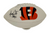 Isaac Curtis Cincinnati Bengals Autographed White Panel Football - Beckett Authentic