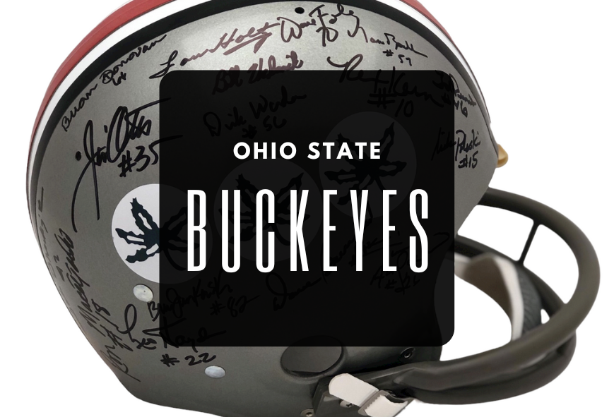 Shop Ohio State Buckeyes Autographed Memorabilia