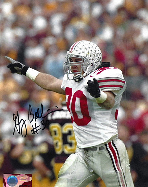 Greg Bellisari OSU 8 1 8x10 Autographed Photo Certified Authentic Greg bellisari osu 8 1 8x10 autographed photo certified authentic