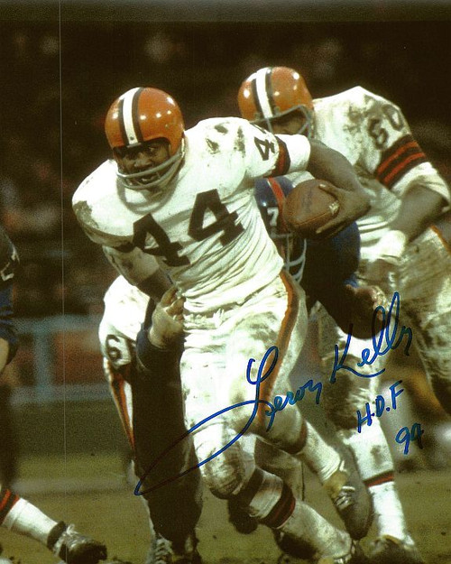 Autographed Leroy Kelly 11x14 Cleveland Browns Photo