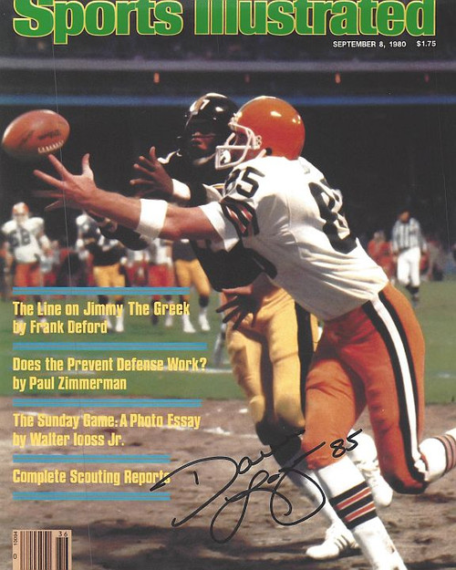 Autographed JIM HOUSTON 8X10 Cleveland Browns Photo - Main Line Autographs