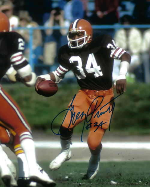 Greg Pruitt Autographed Memorabilia  Signed Photo, Jersey, Collectibles &  Merchandise