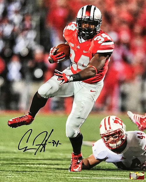 Carlos Hyde San Francisco 49ers 16-1 16x20 Autographed Photo