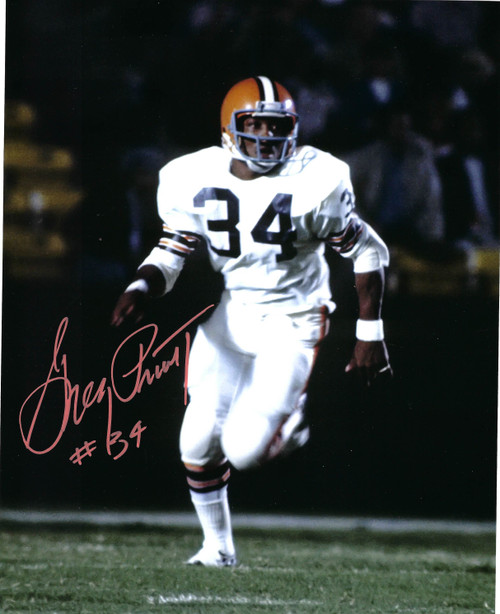 Leroy Kelly Browns 8-6 8x10 Autographed Signed Photo - Certified Authentic