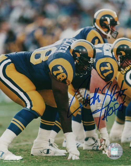 Framed Jackie Slater Autographed Signed Inscribed L.A. Rams Jersey Jsa –  MVP Authentics