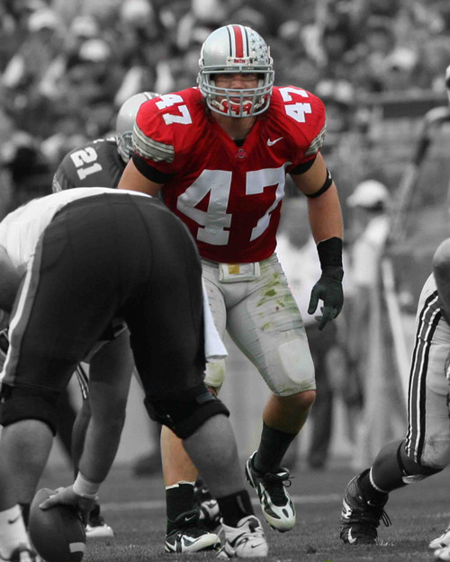 AJ Hawk Ohio State Buckeyes Licensed Unsigned Photo (5)