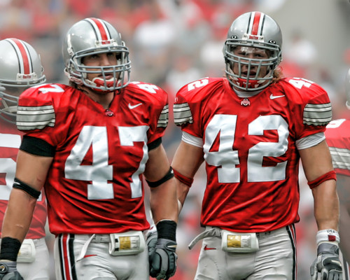 AJ Hawk Ohio State Buckeyes Licensed Unsigned Photo (8)