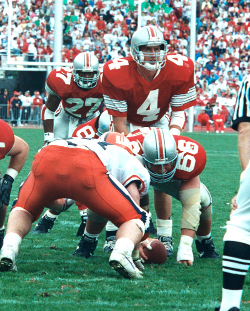 Eddie George photo during Ohio State vs. Notre Dame legacy