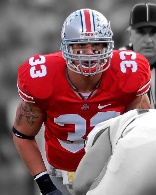 James Laurinaitis Ohio State Buckeyes Licensed Unsigned Photo (6)