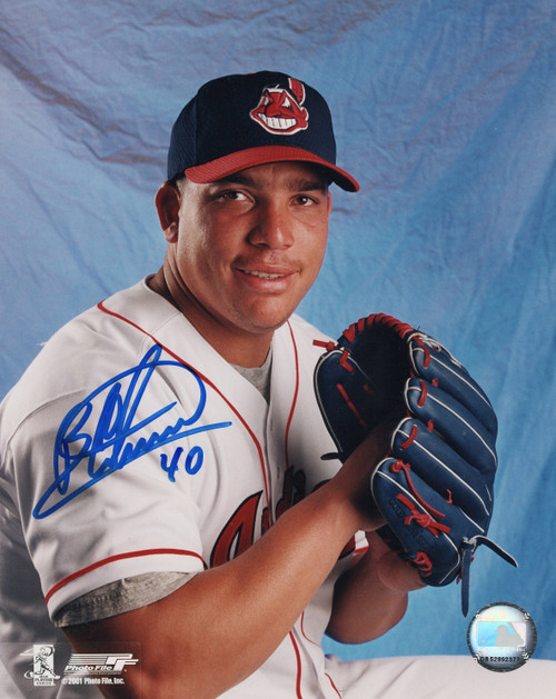 Bartolo Colon Cleveland Indians 8-5 8x10 Autographed Photo