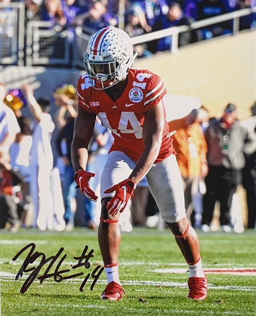 Marshon Lattimore OSU 8-1 8x10 Autographed Photo - Certified Authentic