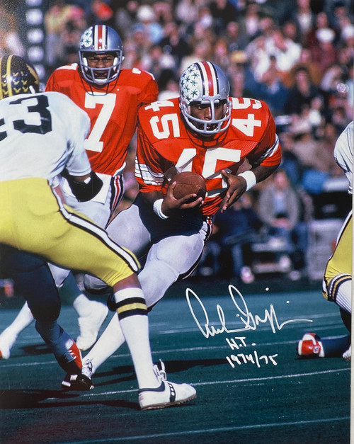 Archie Griffin Signed Ohio State Buckeyes 35x43 Custom Framed