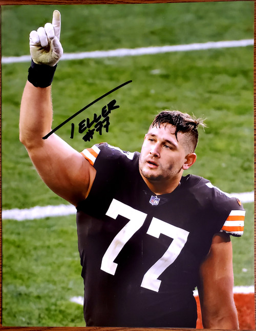 Myles Garrett Signed Browns 8x10 Photo (JSA COA)