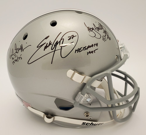 JK Dobbins Ohio State Buckeyes Autographed Signed Black Replica Helmet  (White Pen) - JSA Authentic - Ohio Sports Group