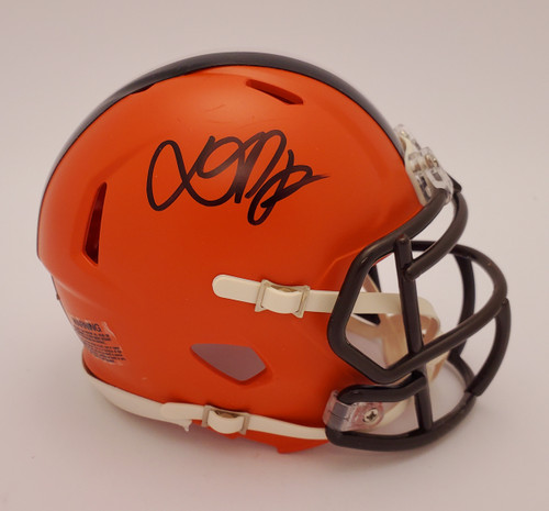 Anthony Munoz Cincinnati Bengals Autographed NFL Supergrip Football w/ HOF  98 Inscription - Certified Authentic