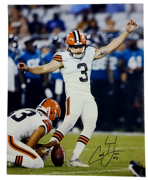 Cade York Cleveland Browns 16-1 16x20 Autographed Signed Photo - Certified  Authentic