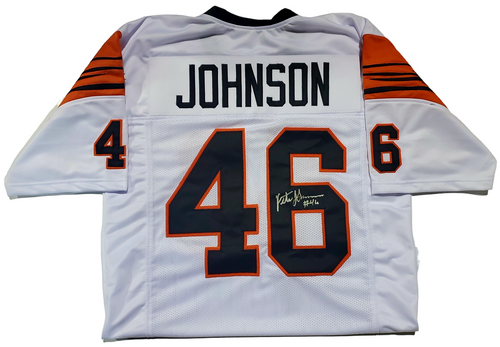 Ohio Sports Group Sam Hubbard Cincinnati Bengals Autographed White Alternate Custom Jersey - JSA Authentic