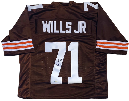 Joe Thomas Cleveland Browns Autographed Brown Custom Jersey, 42% OFF