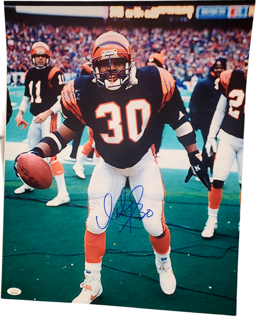 Icky Woods Cincinnati Bengals 16x20 16-2 Autographed Photo - JSA Authentic